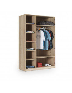 Armoire 3 portes New City * Notre produit se compose de panneaux de...