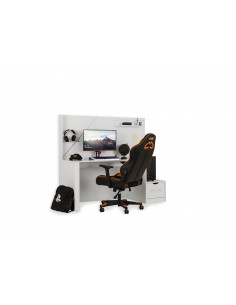 Nitro White – Bureau de Gammer  Largeur:170cm Profondeur:73cm Haute...