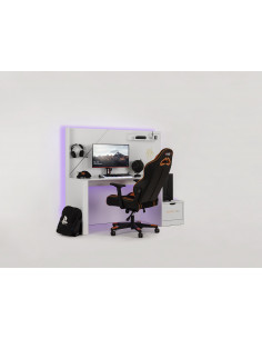 Nitro White – Bureau de Gammer  Largeur:170cm Profondeur:73cm Haute...