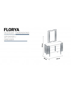 Coiffeuse Modèle Florya