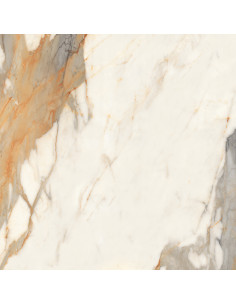 CARRELAGE EFFET MARBRE 80X80CM GOLDEN STATUARIO  Fiche technique  F...