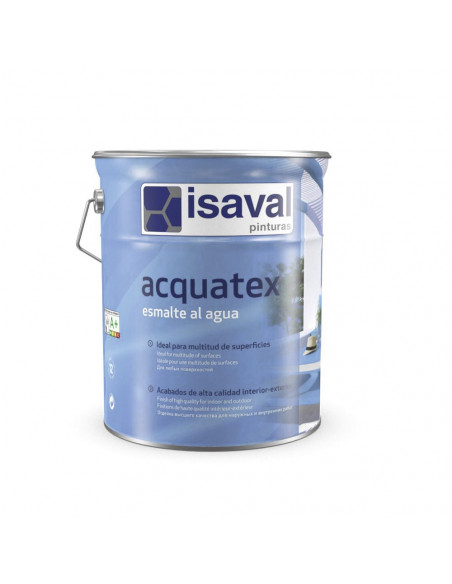 Acquatex - Laque à l'eau - Satiné - Boiserie et Murs - Aspect tendu