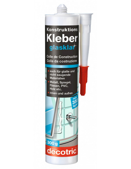 Colle de Construction transparente 300g