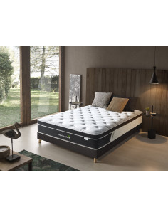 Matelas à ressort ensaché ép.34cm - Modèle Hybrid Palacio Notre mat...