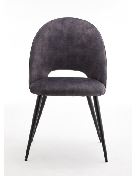 Chaise en volours modèle Sandra