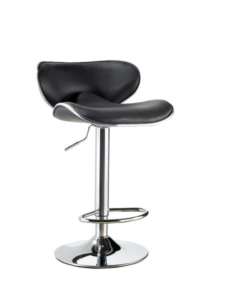 Lot de 2 Tabourets de bar philippe - noir