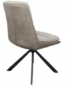 Chaise en tissu pivotante modèle BERLIN