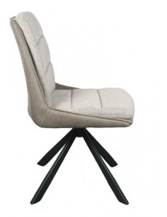 Chaise en tissu pivotante modèle BERLIN