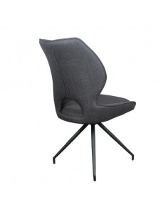Chaise en tissu design modèle ASIE