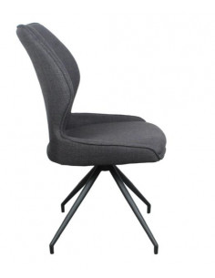 Chaise en tissu design modèle ASIE