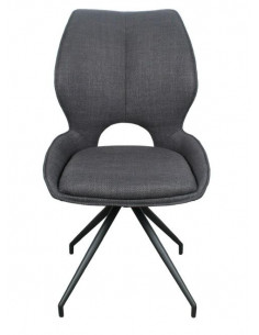 Chaise en tissu design modèle ASIE