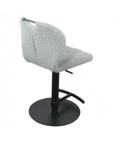 Tabouret de bar en tissu modèle ZINZIN