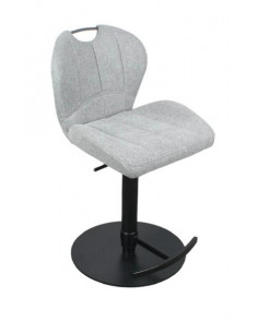 Tabouret de bar en tissu modèle ZINZIN