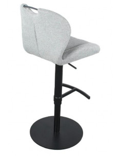 Tabouret de bar en tissu modèle ZINZIN