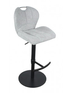 Tabouret de bar en tissu modèle ZINZIN