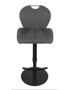 Tabouret de bar en tissu modèle ZINZIN