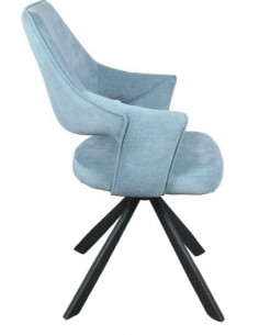 Lot de 2 Chaises en tissu moderne modèle FANTA  Découvrez notre cha...