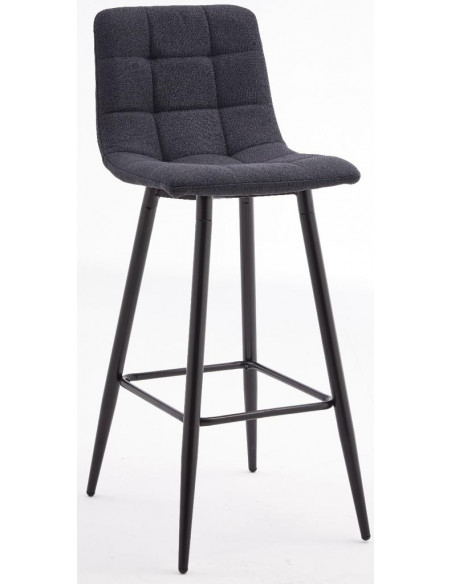 Lot de 4 chaises hautes en tissu modèle MILKA