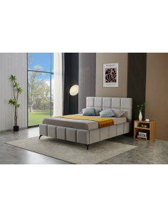 Lit Coffre Modèle Hawai - Gris Bienvenue dans le monde du confort e...