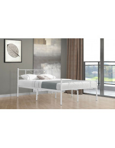 Lit avec cadre en métal modèle HOLA