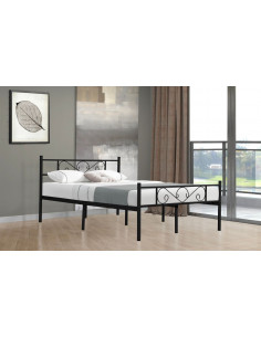 Lit avec cadre en métal modèle HOLA