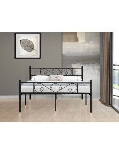 Lit avec cadre en métal modèle HOLA