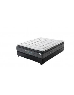 Matelas a mémoire de forme + ressort ensaché 5 zones modèle PLATINUM