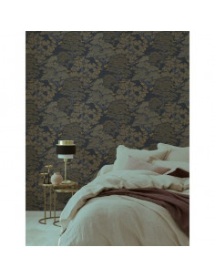Vgi Motif Nocturne Color Bleu Or
