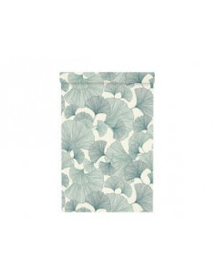 Vei Feuilles De Ginko Color Turquoise