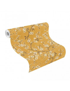 Vgi Motif Fleurs De Pommier Color Safran