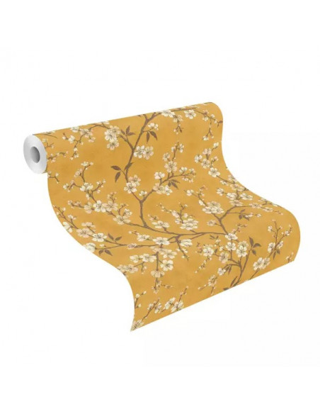 Vgi Motif Fleurs De Pommier Color Safran