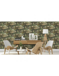 Vgi Motif Jungle Historique Color Vert