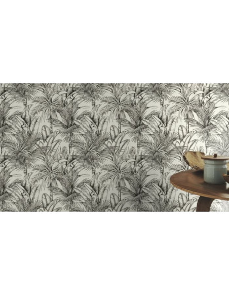 Vgi Motif Tropic XXL Color Blanc Noir