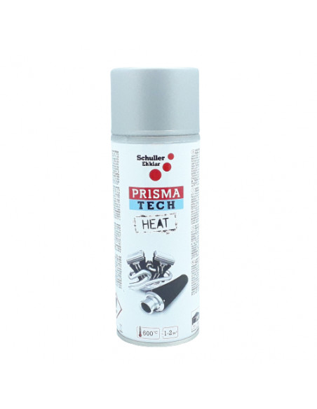 Bombe de peinture Prisma tech heat 600°c argent