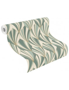 Vgi Motif Geo Textil Color Vert