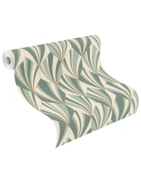 Vgi Motif Geo Textil Color Vert