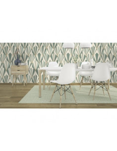 Vgi Motif Geo Textil Color Vert