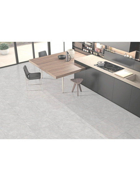 Carrelage rectifié 60x60 couleur gris modèle Bologna Grey