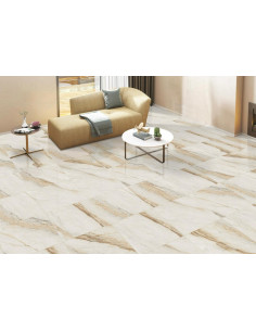 Carrelage rectifié 60x60 modèle MAURITUS WHITE