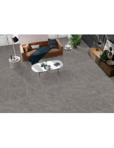 Carrelage rectifié 60x120 modèle ROMANIA NERO