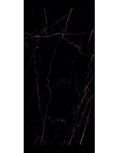 Carrelage rectifié 60x120 modèle GOLDMINES BLACK