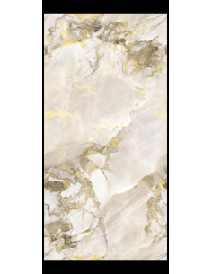 Carrelage rectifié 60X120 cm modèle MONGOLIAN GIALLO