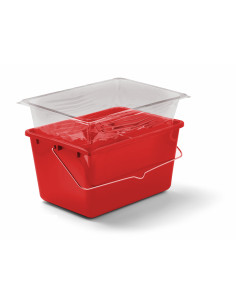 NIMBA LAY - LOT 5 RECHARGES RIGIDES TANSPARENTES - 12L