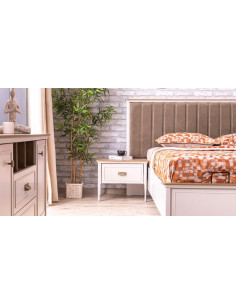 Table de chevet en bois modèle MUGLA