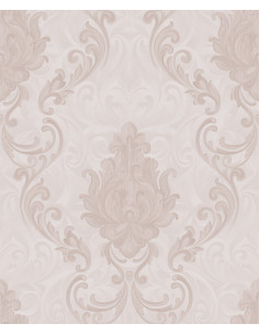 Papier Peint Baroque Beige Classique - Grande Largeur, 106 cm x 10,...