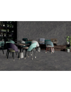 Carrelage effet mat 60x120 cm modèle ATTIC NERO