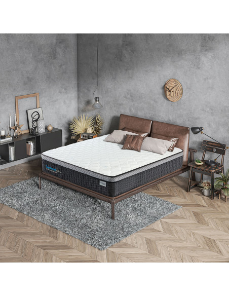 Matelas SPINAL ULTIME – 31 cm de Soutien Ferme & Ergonomique pour un Alignement Parfait du Dos