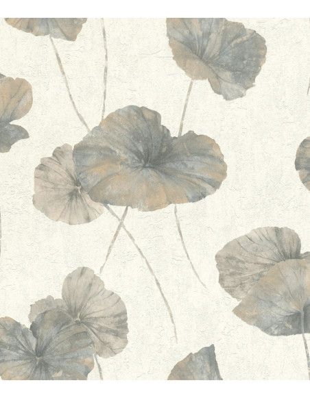 Rasch Andy Wand 458220 Papier peint intissé Motif floral Bleu 10,05 x 0,53 m