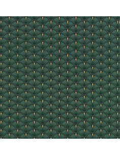 Papier peint intissé - vert - graphique - papiers peints à motifs - 6