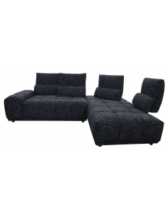 Canapé d’angle Oslo Nuit — Confort Modulable et Design Contemporain